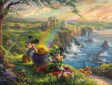  mickey kunst - Mickey and Minnie in Ireland TK Disney